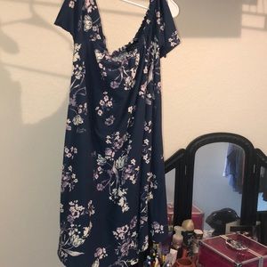Blue flower dress